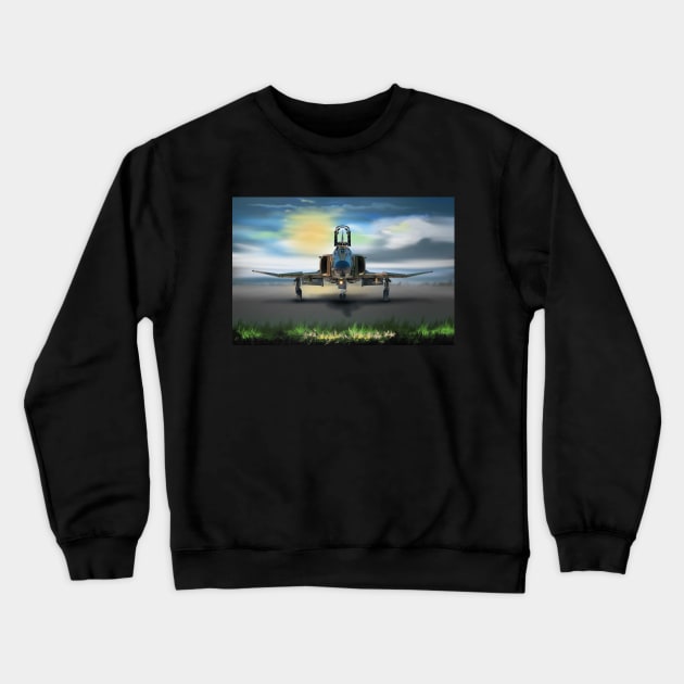 F-4 Phantom Crewneck Sweatshirt by sibosssr